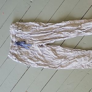 Aerie striped pajama pants